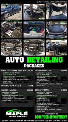 DETAILING PACKAGES