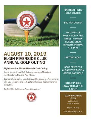 Annual Riverside Golf Outing