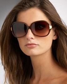 Oliver Peoples' frames are also popular for sunglasses or vision.