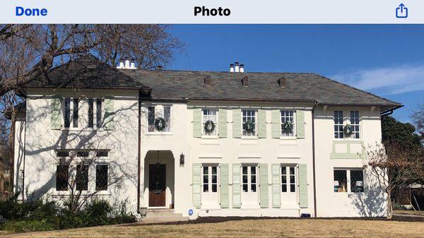 Beautiful Exterior Shutter  Transformation