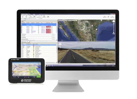 Integrated system provides desktop to vehicle navigation and communications.