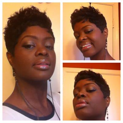 Short Style w/Free Cut inspired by Malinda Williams