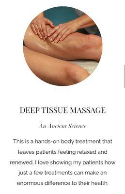 Deep tissue