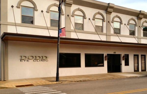 New Dodd Eye Clinic, historic former First Baptist Church building