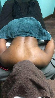 Back Treatments can be upgraded to include relaxing hot stones