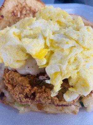 Sloppy fried steak