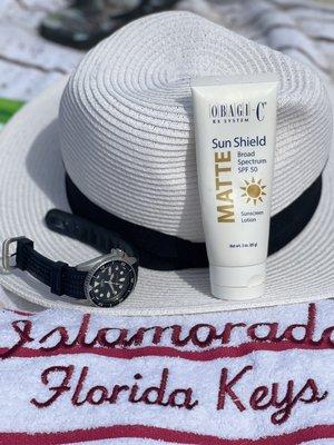 Protect your investment in your skin with Obagi sunscreen!!