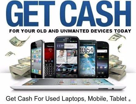 We buy used Computers/Phones/Tablets for cash on site!