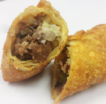 Cheese Steak Egg Roll