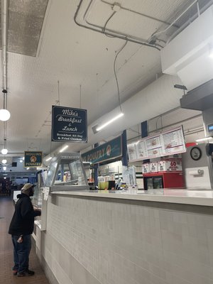 Booth inside Hollins Market