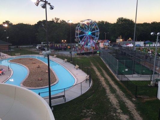 Lazy River at Steinhart Aquatic Center