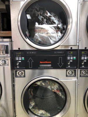 Dryers, 25 cents for 5 minutes