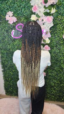 custom ombre braids