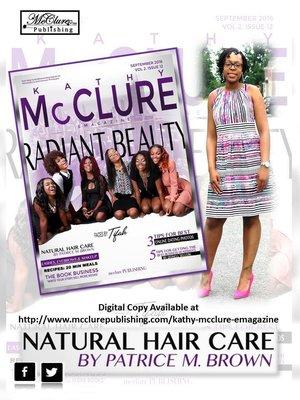 KMeMagazine featuring Patrice M. Brown's article re: Natural Hair.