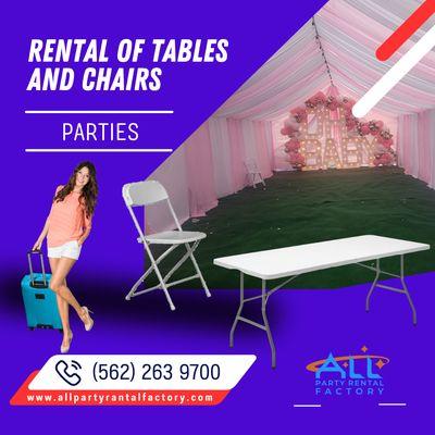 Everything for your parties