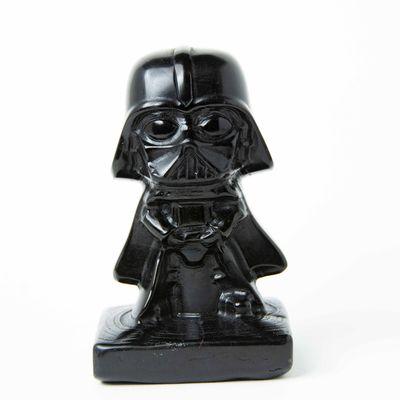 Obsidian Darth Vader carving.