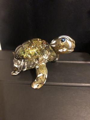 Glass turtle.