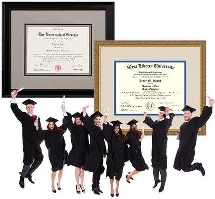 Amazing what can be done with diplomas!