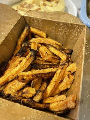 Baked sweet potato fries