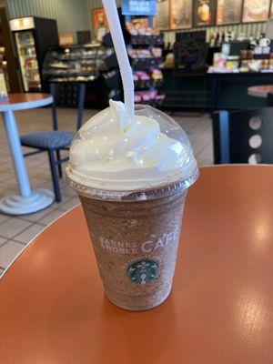 Java chip frap $5.11 after redeeming $1 off from purchase in B&N.