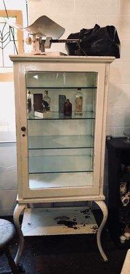 Antique Medical Cabinet