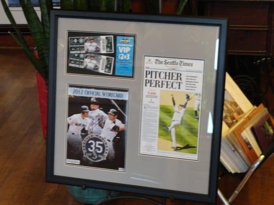 Felix Hernandez Perfect Game Seattle Mariners photo, game tickets and article.