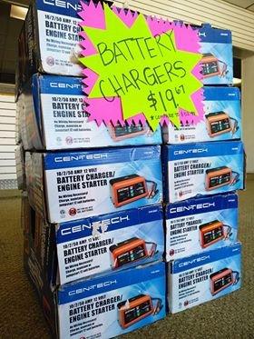 Battery chargers only $19.97, compare to $52.99!