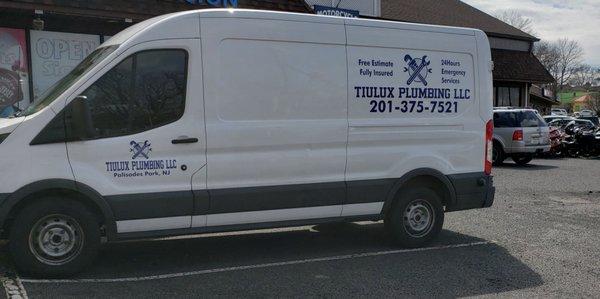 Tiulux plumbing llc  Call 201-375-7521  Plumbing service  Free estimates