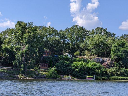 View from the lake