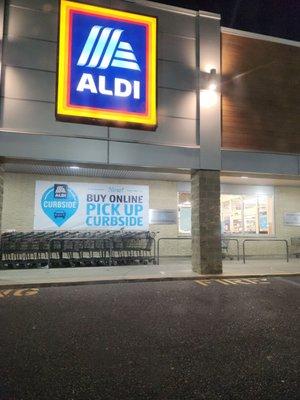 Aldi Morrell Park entrance