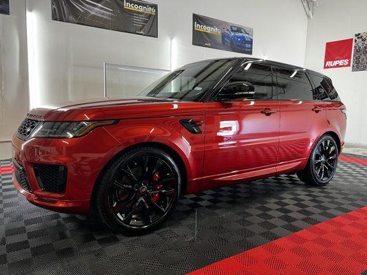 2021 Range Rover Sport | Super Ceramic i3 Tint | Keramik X Ceramic Coating