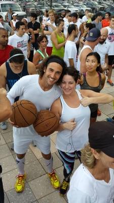 Local running celebrity Doctor Dribble...lol