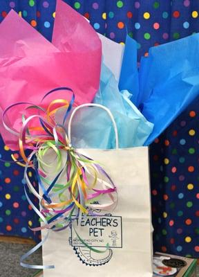 Complimentary gift wrapping with purchase!!!