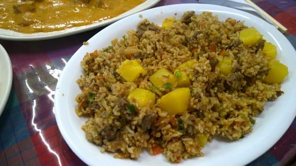 Pineapple fried rice