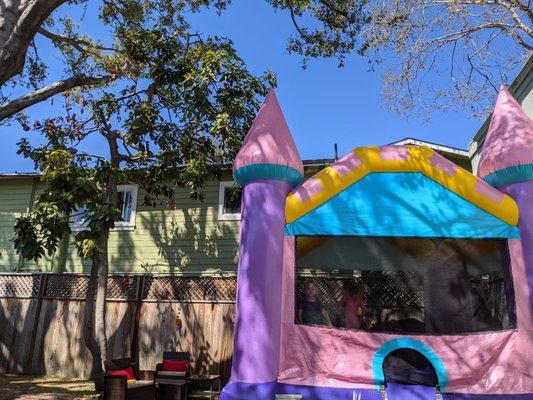 Princess bounce house