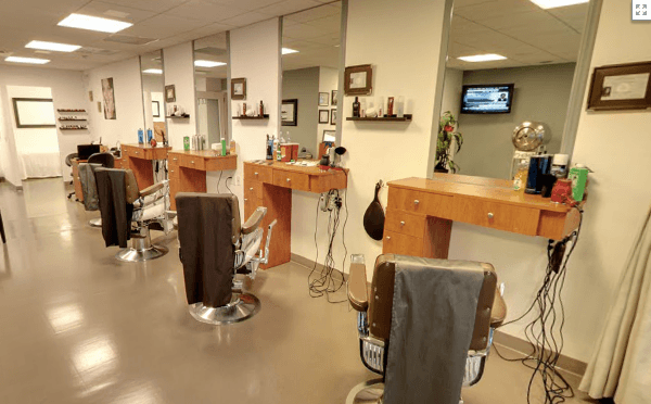 Sal keeps his shop in immaculate condition. Men's haircuts starting at $30.