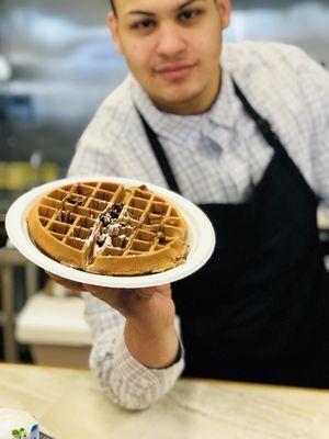 Chocolate OD waffle