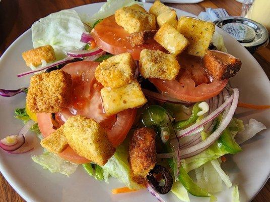 Italian side salad