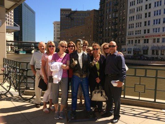 Staff outing downtown Milwaukee