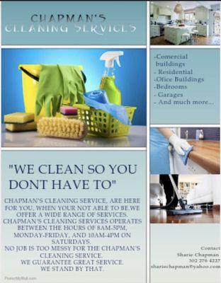 Chapman’s Cleaning Services