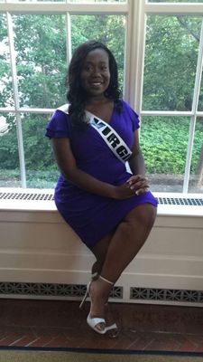 Miss Black Virginia, hair purchased at Fabulous U Hair and Beauty Supplies Store.