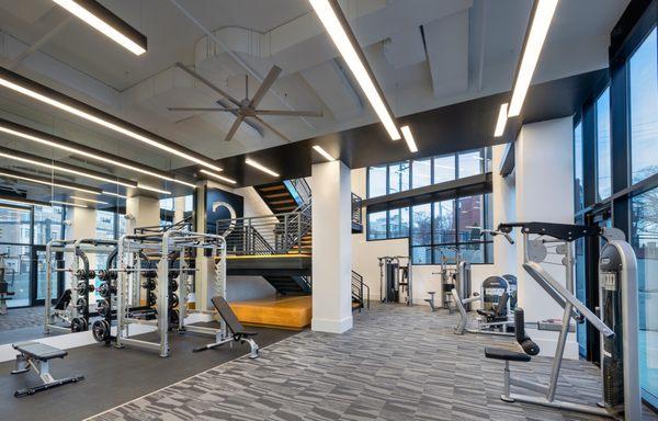 Two Story Fitness Center, Open 24/7