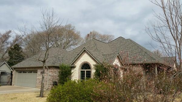 Max Def Weathered Wood impact resistant designer shingles from CertainTeed