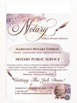 Marilyn's Notary Express