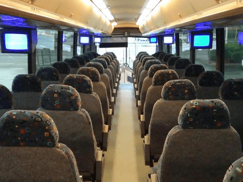 Bus interior