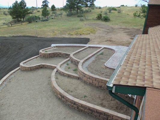 Sidewalk & Retaining Walls