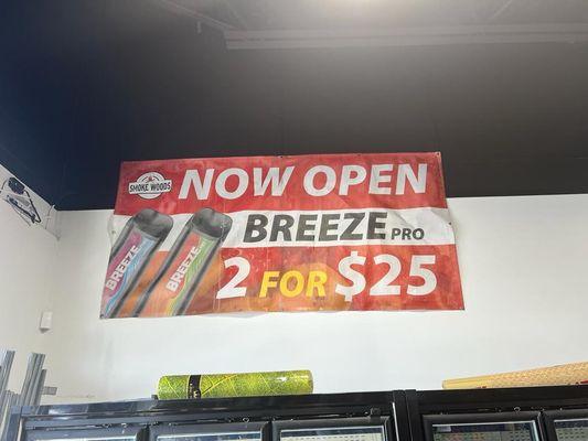 Breez2 2 for $25