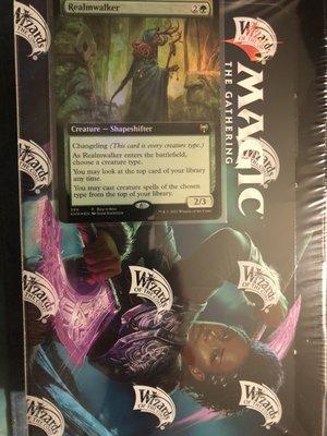 Sealed MTG booster box with buy a card promo