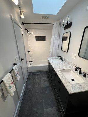 Bathroom renovation