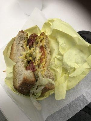 Half Pastrami Sandwich